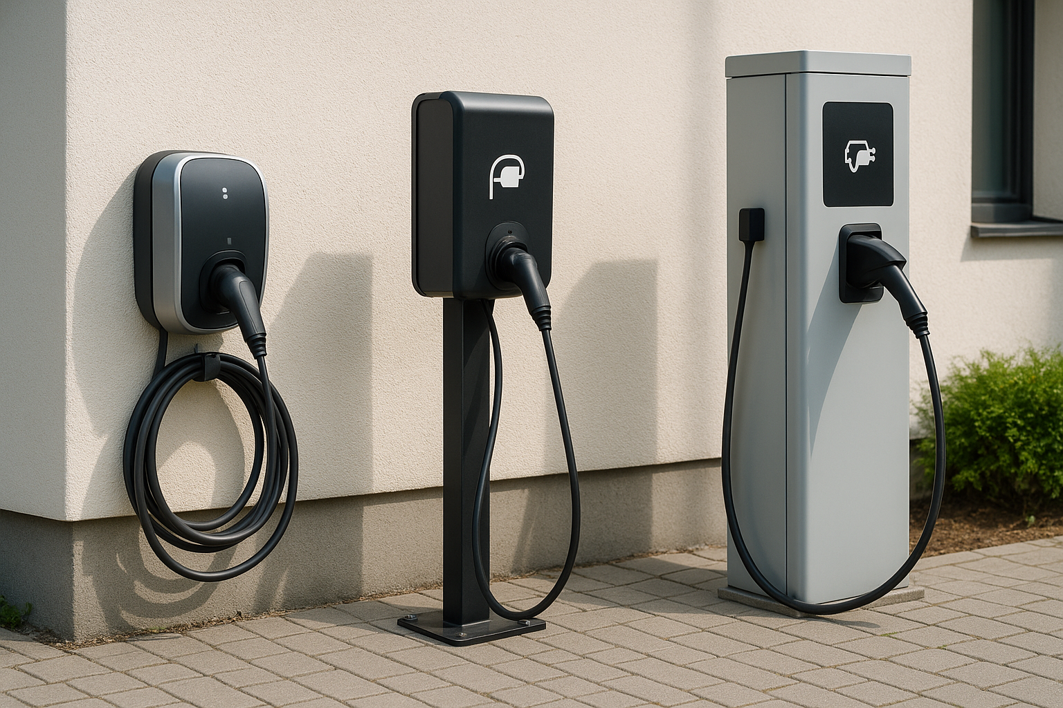 Différents types de bornes de recharge à Narbonne