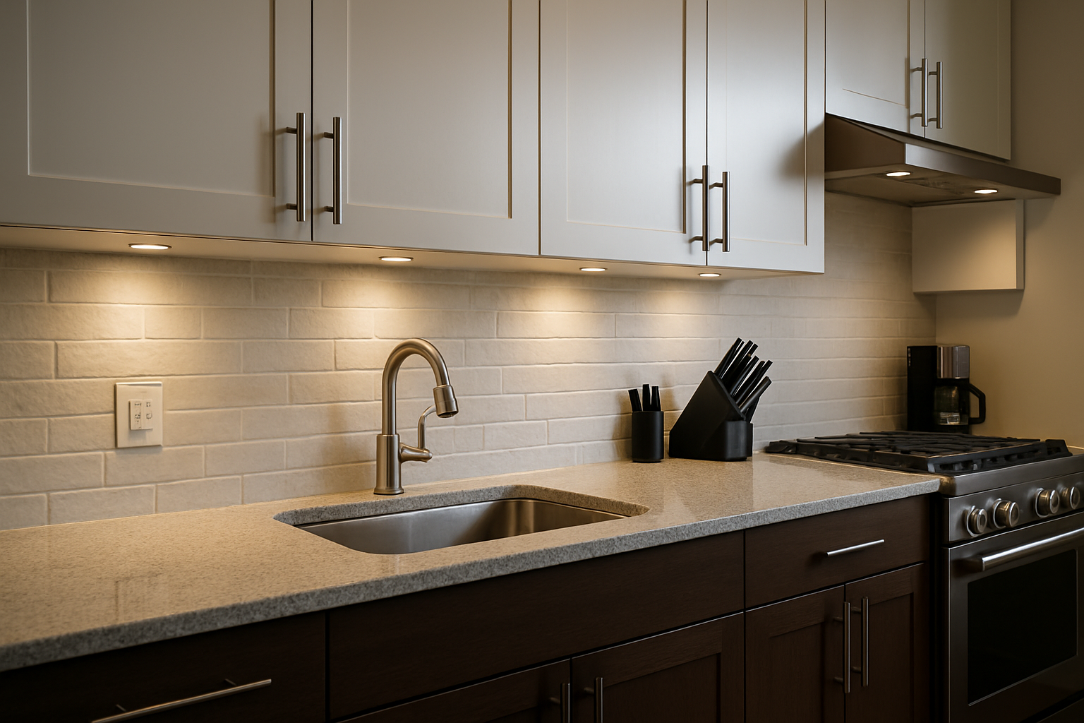 Éclairage cuisine LED